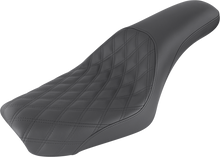 Saddlemen Profiler Lattice Stitch 2-Up Gel Seat for 2004-2005 Harley Wide Glide