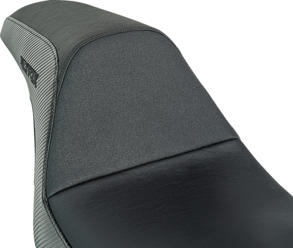 Slyfox Drifter Carbon Fiber Seat fits 1982-2000 Harley Low Rider FXR FXRS FXRC
