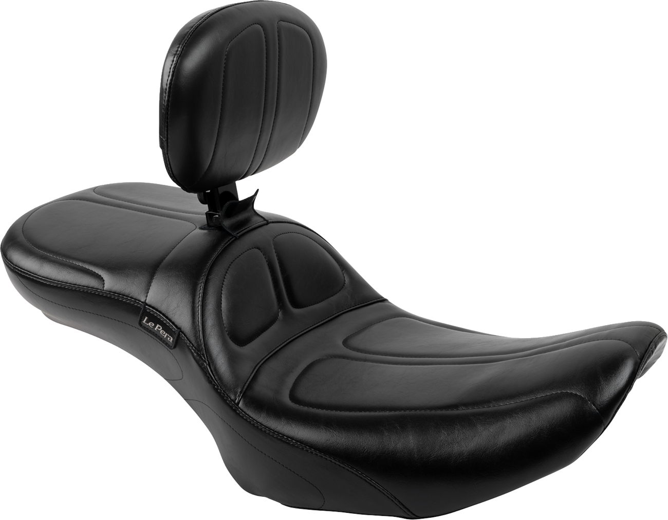 Le Pera Maverick Stitched Daddy Long Legs Seat & Backrest 2023-25 Harley Touring