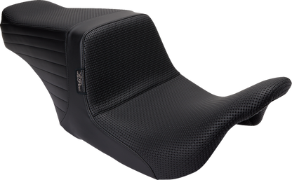 Le Pera Tailwhip Up Front Basketweave Seat for 2023-25 Harley Touring FLHX FLTR