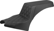 Saddlemen Step Up Lattice Stitch Gel Seat fits 25-26 Indian Scout Bobber Sport