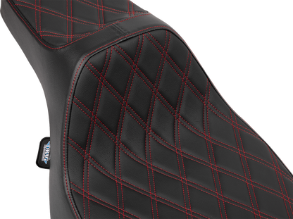 Drag Specialties Extended Reach Predator III Seat for 2023-2025 Harley Touring