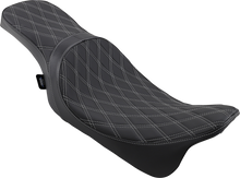 Drag Specialties Predator Silver Diamond Seat fits 2008-2025 Harley Touring FLHX