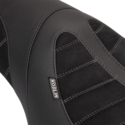 Mustang Kodlin Signature Series Alcantara Seat fits 2008-24 Harley Touring 76292