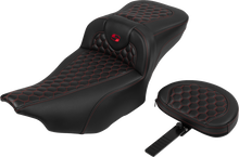 Saddlemen Roadsofa Extended Honeycomb Seat & Backrest for 2023-26 Harley Touring