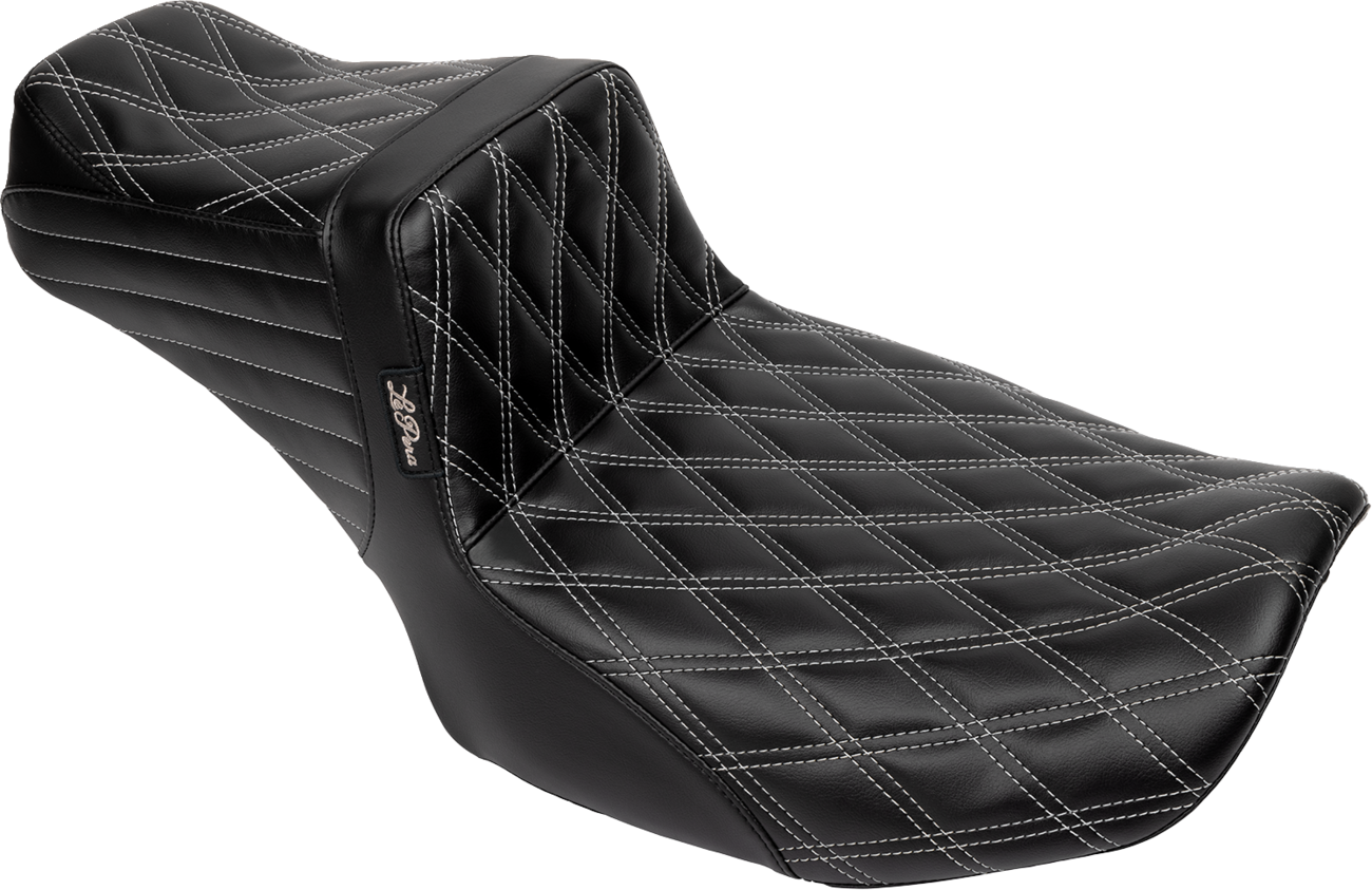 Le Pera Tailwhip Daddy Long Legs Gray Diamond Seat fits 2023-2025 Harley Touring