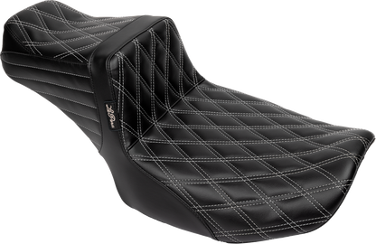 Le Pera Tailwhip Daddy Long Legs Gray Diamond Seat fits 2023-2025 Harley Touring