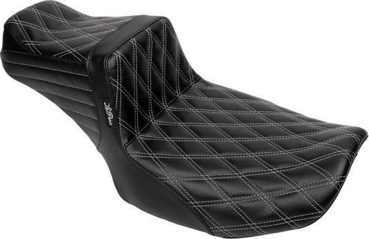 Le Pera Tailwhip Daddy Long Legs Gray Diamond Seat fits 2023-2025 Harley Touring