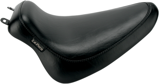 Le Pera Silhouette Smooth Solo Seat for 2008-2017 Harley Softail Heritage Deluxe
