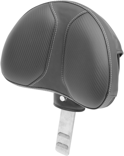 Saddlemen Dominator Solo Seat Motorcycle Drivers Backrest for Harley Davidson