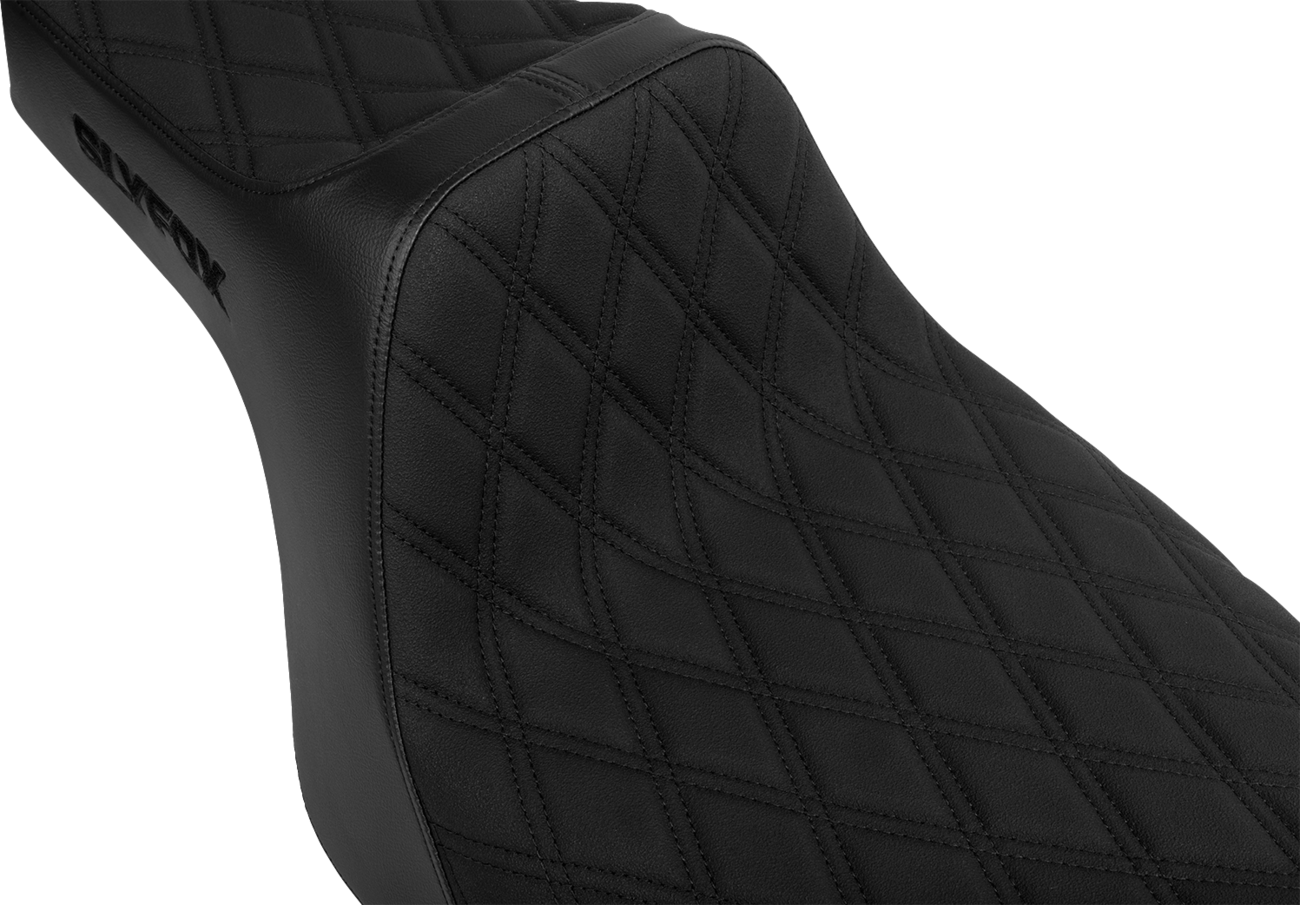 Slyfox High Noon Diamond Stitch Seat fits 2023-2025 Harley Street Road Glide