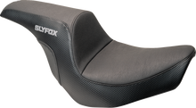 Slyfox Lowrider Smooth Carbon Fiber Seat fits 2018-2026 Harley Softail FXLR FLSB