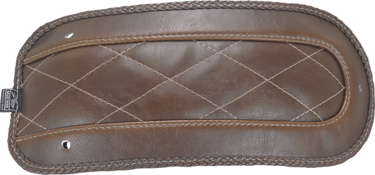 Mustang Brown Diamond Solo Seat Rear Fender Bib fits 1997-2025 Harley Touring