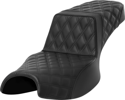 Saddlemen Step Up Lattice Extended Gel Seat for 2020-2024 Indian Challenger