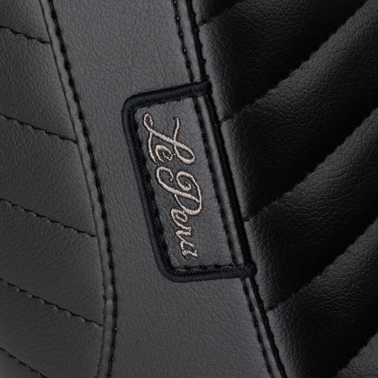 Le Pera Tailwhip Up Front Pleated Seat for 2018-2025 Harley Softail Low Rider