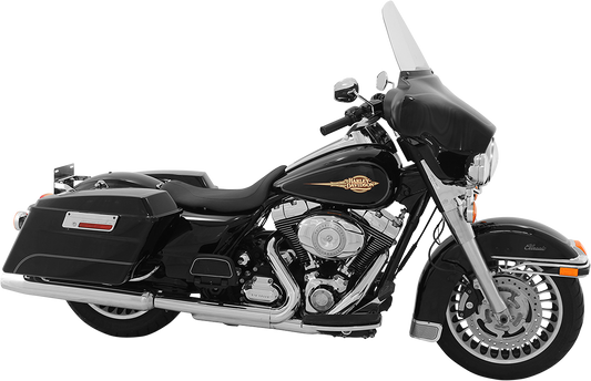 Mustang Runaround Smooth Low Solo Seat fits 2008-2024 Harley Touring 76869