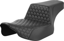 Saddlemen Step Up Black Honeycomb Extended Gel Seat for 2023-2026 Harley Touring