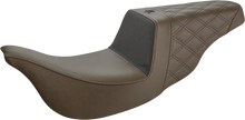 Saddlemen Step Up Brown Unknown Industries Gripper Seat 2008-2025 Harley Touring
