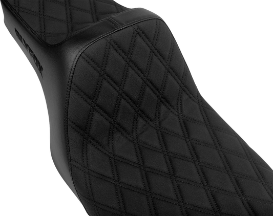 Slyfox High Noon Double Diamond Seat fits 1997-2007 Harley Street Road Glide