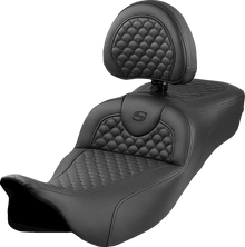 Saddlemen Roadsofa Scallop Extended Seat & Backrest for 2008-2025 Harley Touring