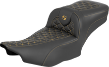 Saddlemen Roadsofa Gold Tri Gripper Extended Seat for 2023-2026 Harley Touring