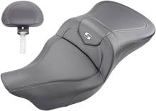 Saddlemen Roadsofa Carbon Fiber Seat & Backrest for 2009-2025 Harley Tri Glide
