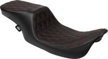 Drag Specialties Predator Red Stitch Seat fits 1997-2007 Harley Road King FLHX