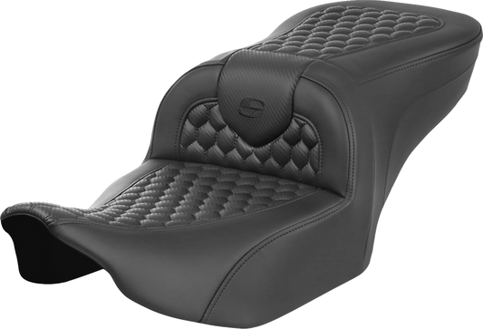 Saddlemen Roadsofa Honeycomb Stitch Gelcore Seat fits 2023-2024 Harley Touring