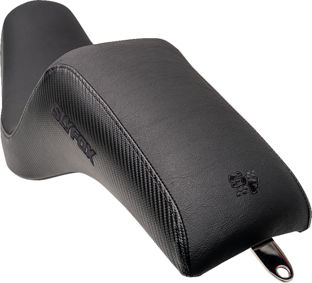 Slyfox Drifter Carbon Fiber Slipstop Lumbar Seat fits 1996-2003 Harley Dyna FXD