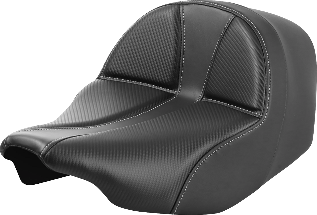 Saddlemen Dominator Carbon Fiber Gel Solo Seat for 2023-2024 Harley Touring FLTR