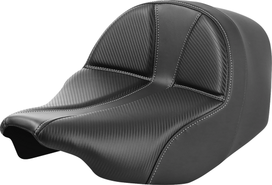 Saddlemen Dominator Carbon Fiber Gel Solo Seat for 2023-2024 Harley Touring FLTR