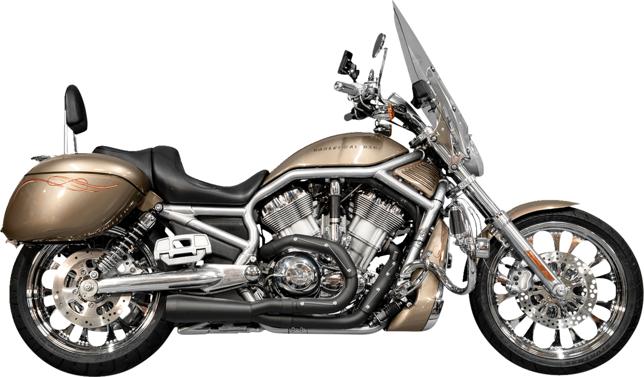 Trask Assault 2:1 Exhaust System for 2007-2017 Harley-Davidson V-Rod Night Rod