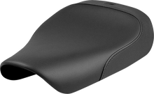 Saddlemen Plain Black Solo Gel Seat fits 2021-2025 Harley Sportster RH1250S