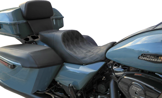 Danny Gray Weekday Double Diamond Seat fits 2023-25 Harley Touring Street Glide