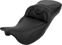 Saddlemen Roadsofa Carbon Fiber Extended Seat w/ Backrest 2008-25 Harley Touring