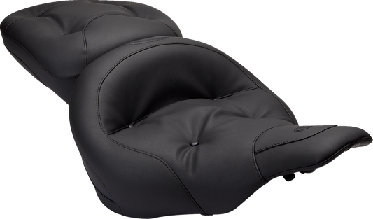Mustang Regal Wide Pillow Top Seat 1997-07 Harley Touring FLHT FLTR FLHTC FLHTI