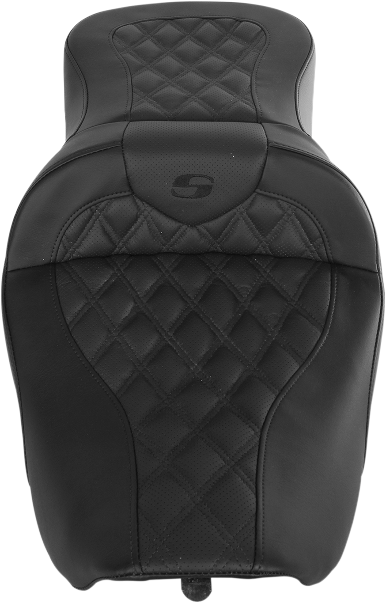 Saddlemen RoadSofa Lattice Gel Seat 1997-2007 Harley Touring Road King FLHR FLHX