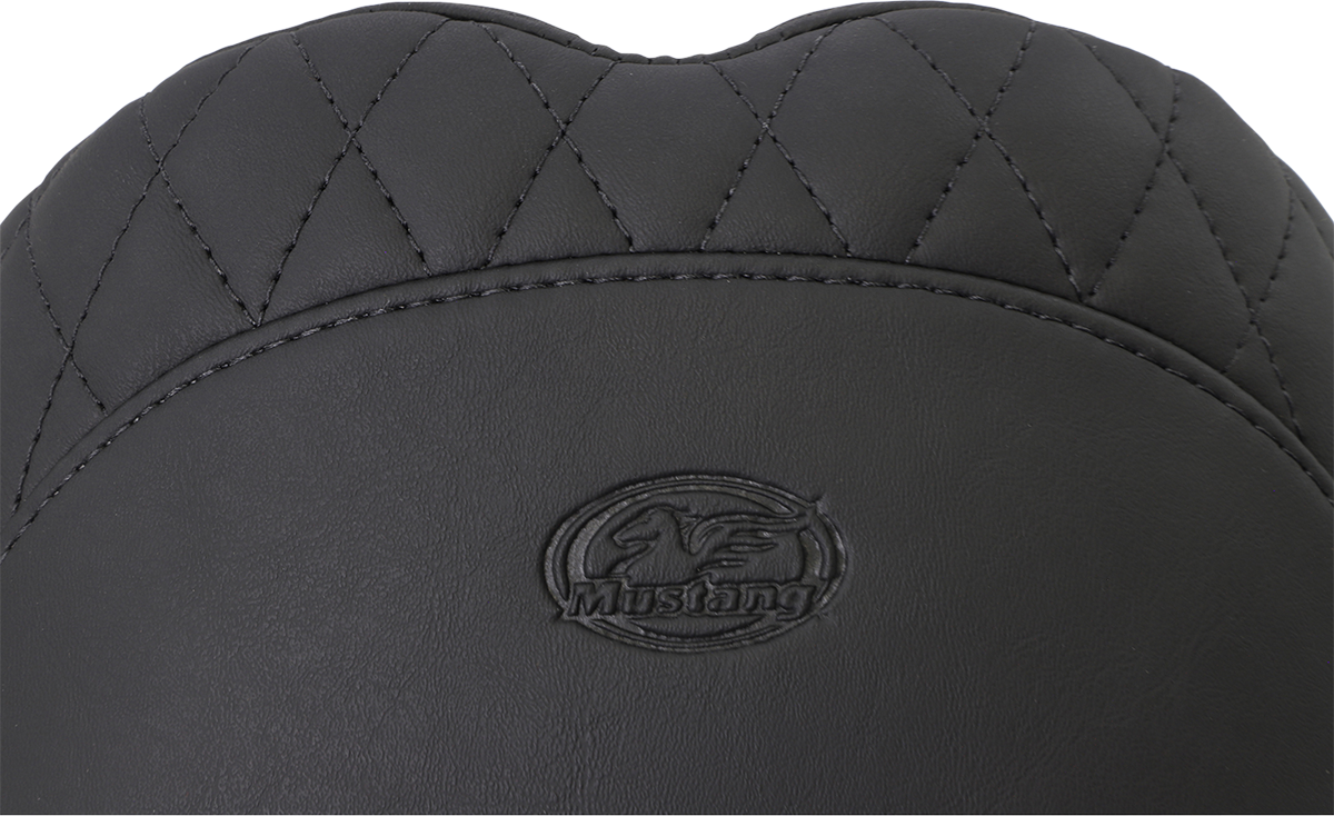 Mustang Tripper Fastback Seat for 2008-2024 Harley Touring w/ PYO Razorback Tank