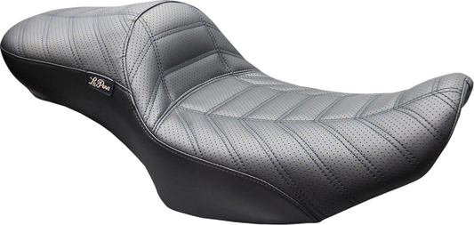 Le Pera Maverick Daddy Long Legs Indy Stitch Seat fits 2023-2026 Harley Touring