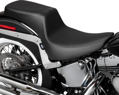 Drag Specialties Predator Smooth Seat for 2000-2017 Harley Softail FLST FXST