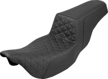 Saddlemen Step Up Black Tri Gripper Gel Seat 2008-2025 Harley Davidson Touring