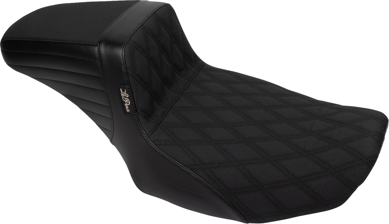 Le Pera Kickflip Diamond Gripp Daddy Long Legs Seat for 2023-2025 Harley Touring