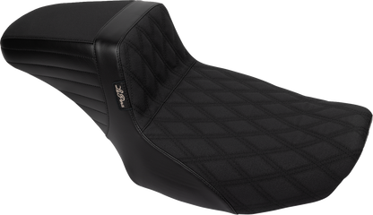 Le Pera Kickflip Diamond Gripp Daddy Long Legs Seat for 2023-2025 Harley Touring