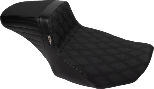 Le Pera Kickflip Diamond Gripp Daddy Long Legs Seat for 2023-2025 Harley Touring