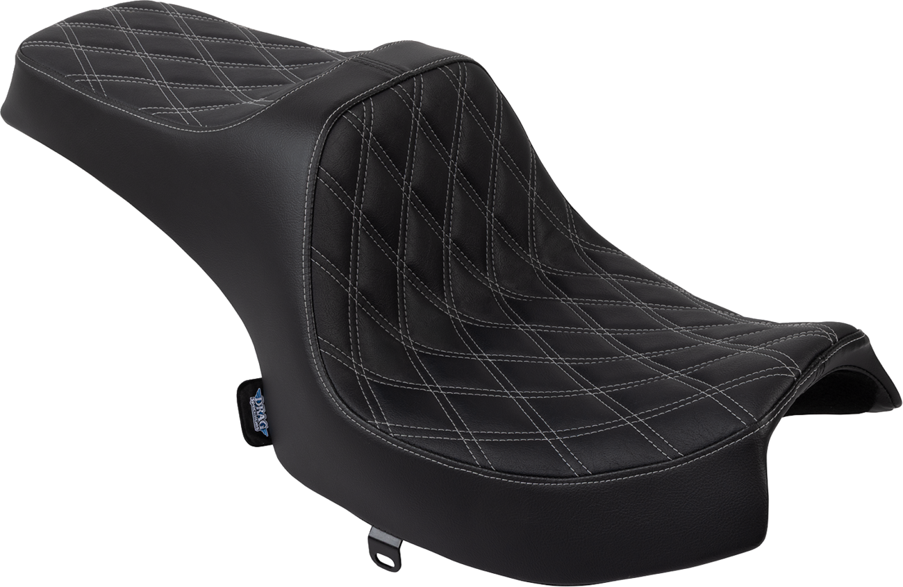 Drag Specialties Predator III Silver Diamond Seat for 2020-25 Indian Challenger