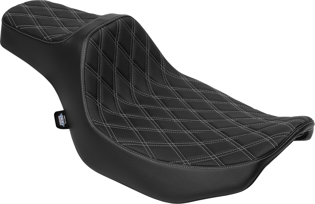 Drag Specialties Extended Reach Predator III Seat for 2023-2025 Harley Touring