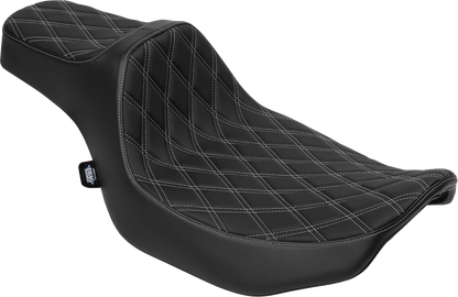 Drag Specialties Extended Reach Predator III Seat for 2023-2025 Harley Touring