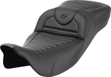Saddlemen Roadsofa Tuck n Roll Extended Gel Seat for 2008-2025 Harley Touring
