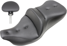 Saddlemen Roadsofa Gel Seat with Backrest for 2008-25 Harley Touring Models FLHX