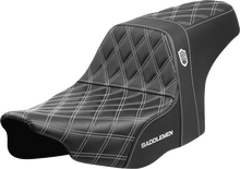 Saddlemen SDC Pro Series White Lattice Seat for 2023-26 Harley Street Road Glide